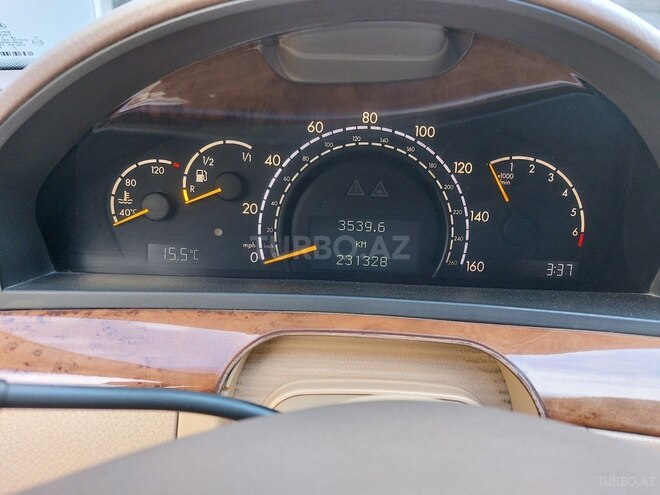 Mercedes S 500 1999, 231,000 km - 5.0 l - Bakı