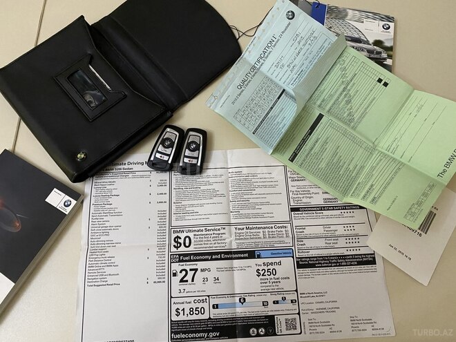 BMW 528 2016, 111,200 km - 2.0 l - Bakı
