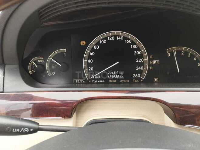 Mercedes S 350 2007, 174,000 km - 3.5 l - Bakı
