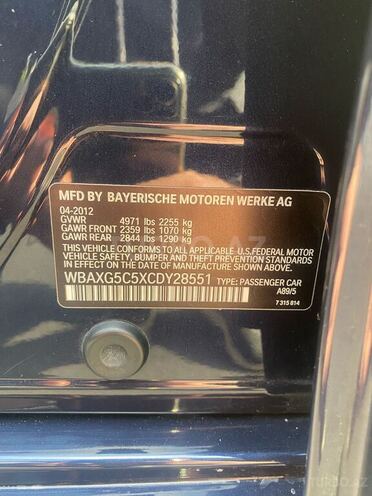 BMW 528 2012, 110,000 km - 2.0 l - Zaqatala