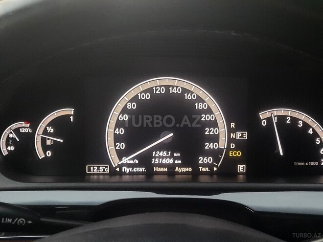 Mercedes S 500 2012, 151,600 km - 4.7 l - Bakı