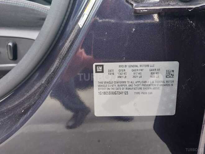 Chevrolet Cruze 2017, 219,000 km - 1.4 l - Bakı