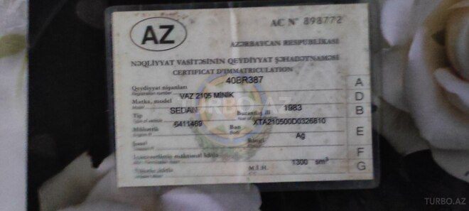 LADA (VAZ) 2105 1983, 80,000 km - 1.5 l - Xaçmaz