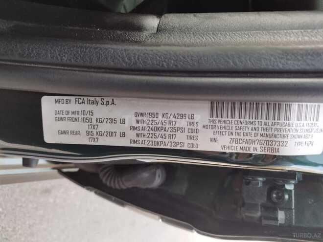 Fiat 500L 2016, 245,000 km - 1.4 l - Bakı