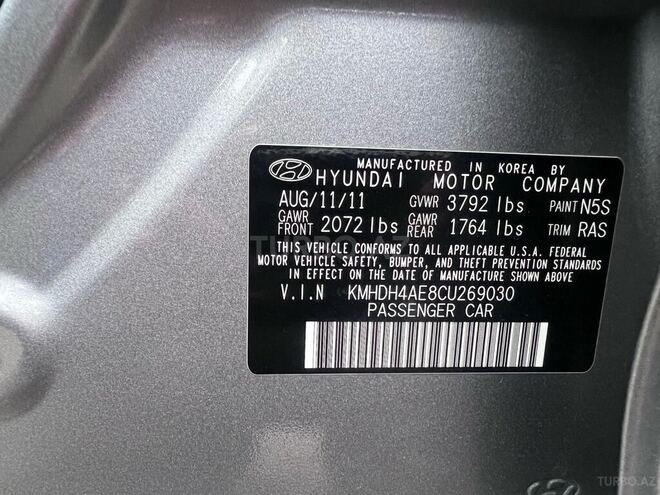 Hyundai Elantra 2011, 206,484 km - 1.8 l - Bakı