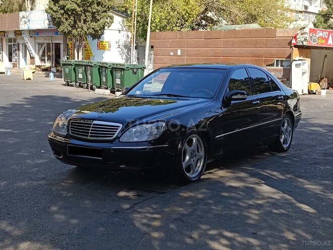 Mercedes S 320 2000, 192,500 km - 3.2 l - Bakı