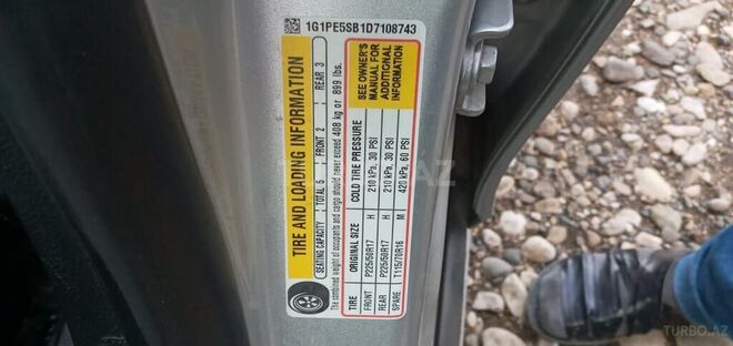 Chevrolet Cruze 2012, 220,000 km - 1.4 l - Gəncə