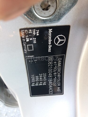 Mercedes E 200 2001, 194,247 km - 2.0 l - Gəncə