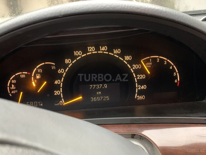 Mercedes S 320 1999, 370,000 km - 3.2 l - Bakı