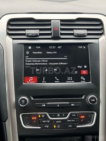 Ford Fusion 2017, 100,000 km - 1.5 l - Bakı