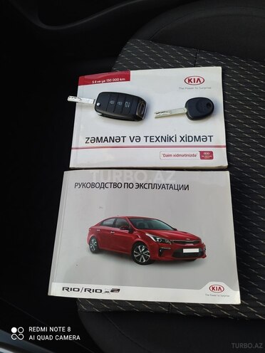 Kia Rio 2018, 134,256 km - 1.6 l - Bakı
