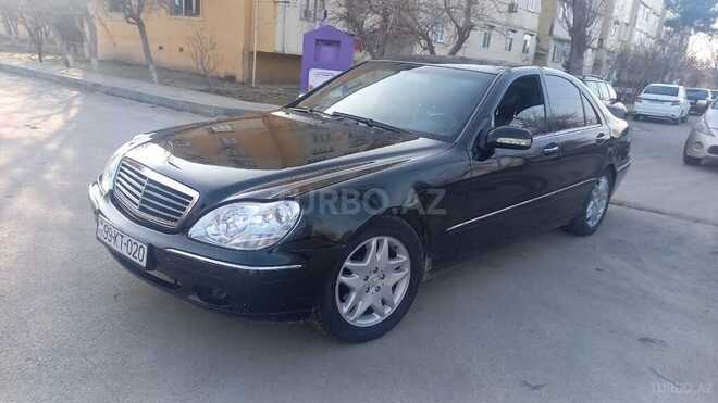 Mercedes S 320 2000, 213,000 km - 3.2 l - Sumqayıt
