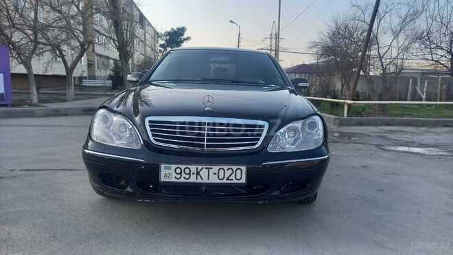 Mercedes S 320 2000, 213,000 km - 3.2 l - Sumqayıt