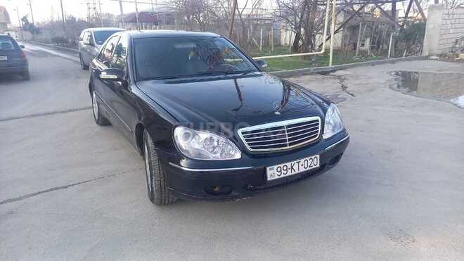 Mercedes S 320 2000, 213,000 km - 3.2 l - Sumqayıt