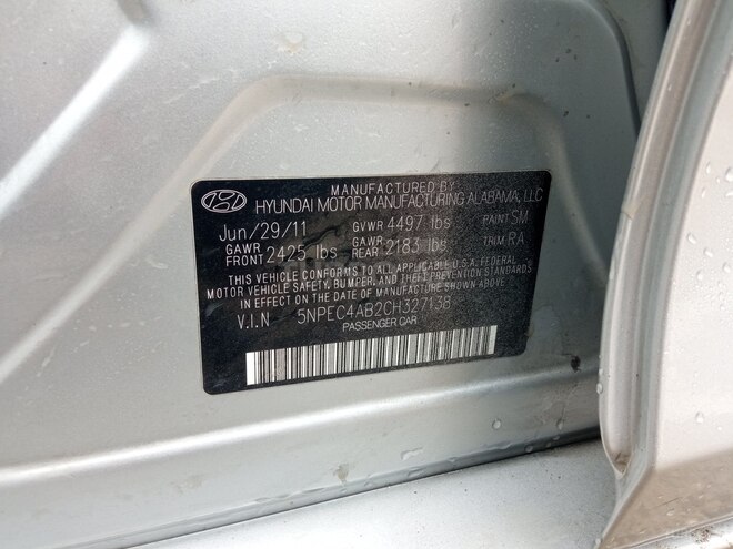 Hyundai Sonata 2011, 186,328 km - 2.0 л - Qazax