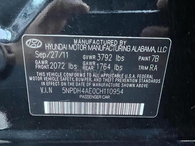 Hyundai Elantra 2011, 105,357 km - 1.8 l - Bakı