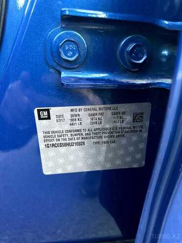 Chevrolet Volt 2017, 74,669 km - 1.5 l - Bakı