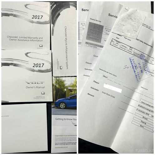 Chevrolet Volt 2017, 74,669 km - 1.5 l - Bakı