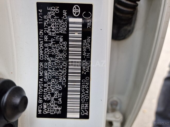 Toyota Prius 2014, 188,293 km - 1.8 л - Bakı
