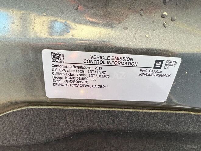 Chevrolet Equinox 2018, 44,000 km - 1.5 l - Bakı