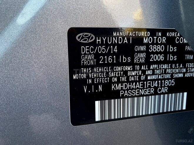 Hyundai Elantra 2014, 175,000 km - 1.8 l - Bakı