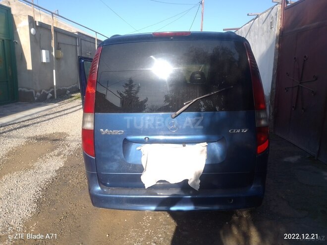 Mercedes Vaneo 2004, 360,000 km - 1.7 l - Bakı