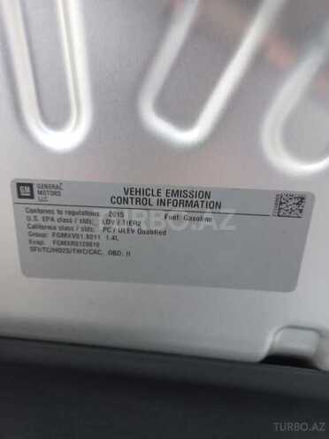 Chevrolet Cruze 2015, 108,000 km - 1.4 l - Bakı