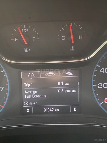 Chevrolet Cruze 2017, 93,000 km - 1.4 l - Bakı