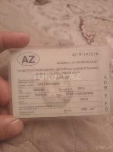 LADA (VAZ) 2107 2010, 85,000 km - 1.6 л - Sumqayıt