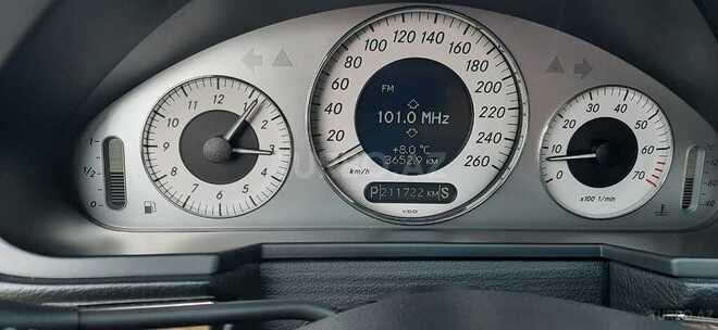 Mercedes E 200 2007, 211,722 km - 1.8 l - Gəncə