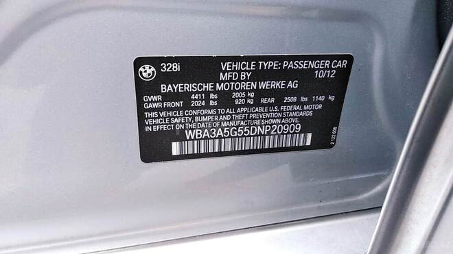 BMW 328 2013, 170,000 km - 2.0 l - Bakı