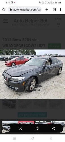 BMW 528 2012, 141,000 km - 2.0 l - Bakı