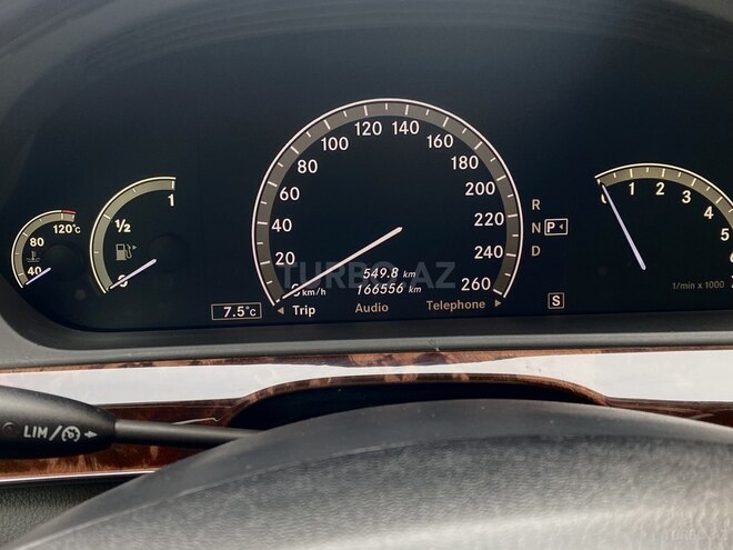 Mercedes S 350 2008, 166,000 km - 3.5 л - Bakı