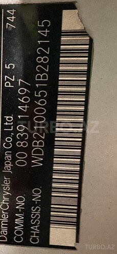 Mercedes E 320 2000, 390,000 km - 3.2 l - Gəncə