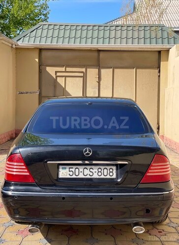 Mercedes S 500 2000, 450,000 km - 5.0 l - Bərdə