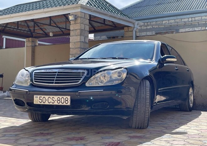 Mercedes S 500 2000, 450,000 km - 5.0 l - Bərdə
