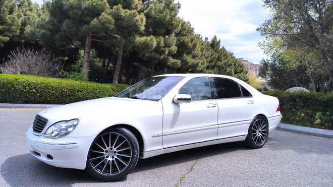 Mercedes S 320 2000, 214,980 km - 3.2 l - Bakı