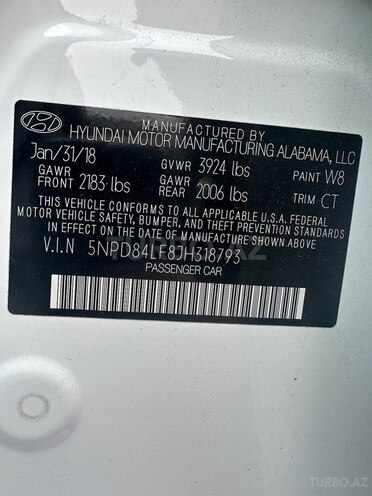 Hyundai Elantra 2018, 68,000 km - 2.0 л - Bakı