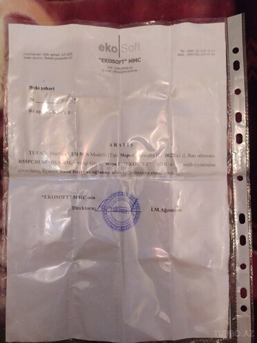 Tufan CUB50 2022, 120,000 km - 0.1 л - Bakı