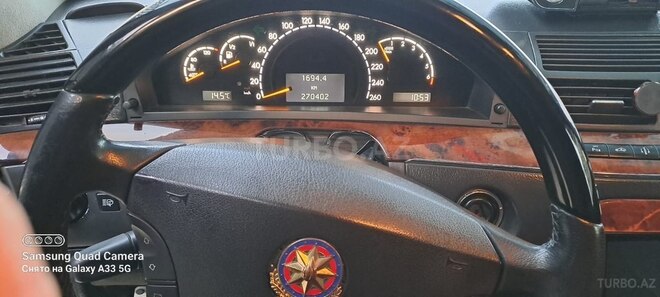 Mercedes S 320 2005, 271,000 km - 3.0 л - Bakı