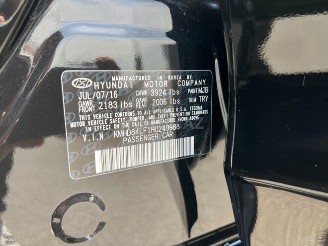 Hyundai Elantra 2016, 119,000 km - 2.0 l - Bakı