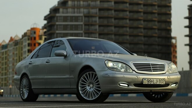 Mercedes S 320 2000, 338,000 km - 3.2 л - Sumqayıt