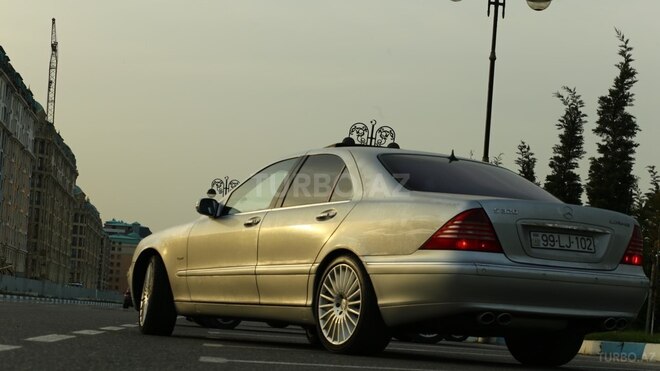 Mercedes S 320 2000, 338,000 km - 3.2 л - Sumqayıt