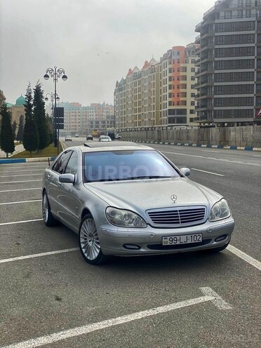 Mercedes S 320 2000, 338,000 km - 3.2 л - Sumqayıt