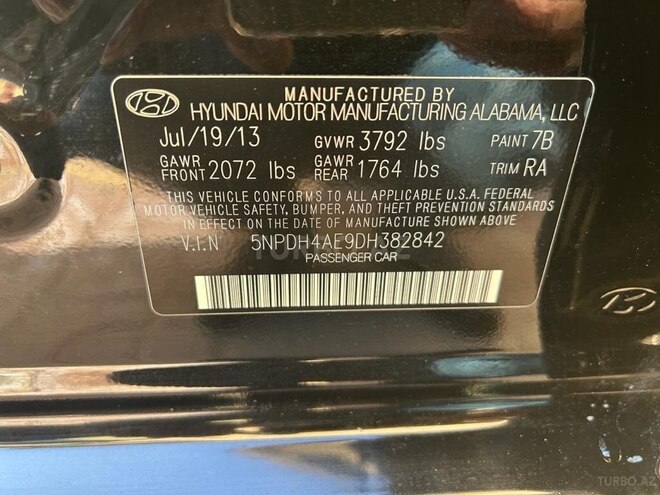 Hyundai Elantra 2013, 201,168 km - 1.8 л - Bakı