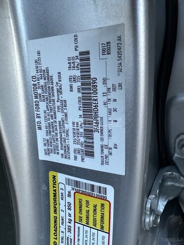 Ford Fusion 2013, 194,800 km - 1.5 л - Bakı