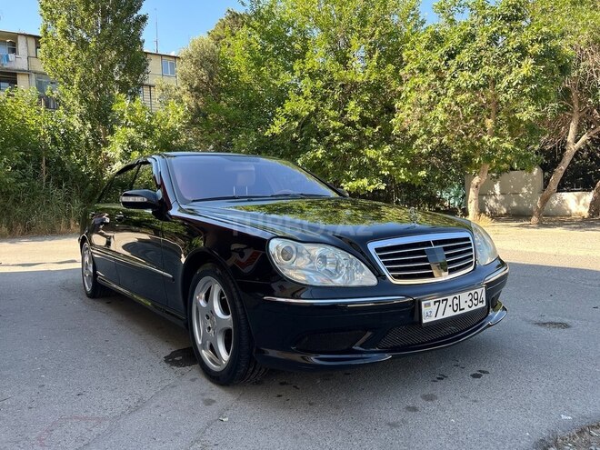 Mercedes S 500 2004, 217,000 km - 5.0 l - Bakı