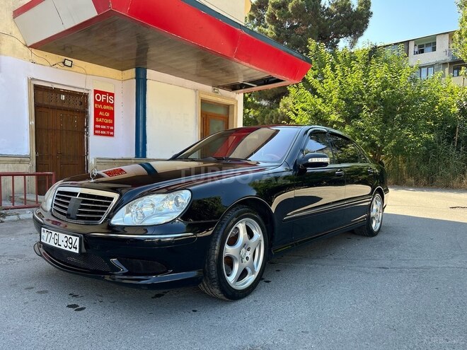 Mercedes S 500 2004, 217,000 km - 5.0 l - Bakı