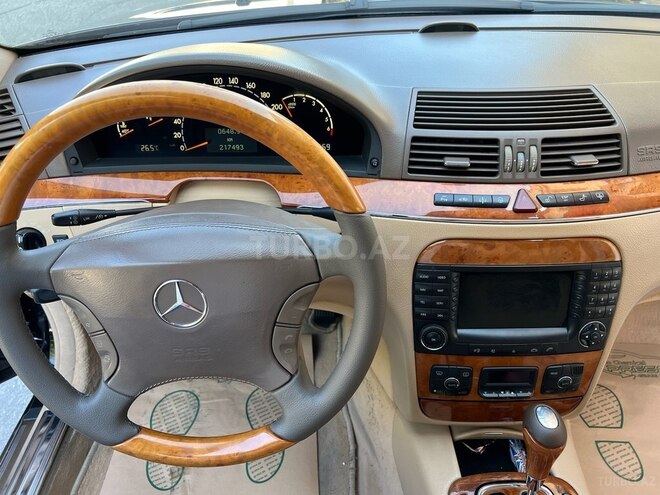 Mercedes S 500 2004, 217,000 km - 5.0 l - Bakı