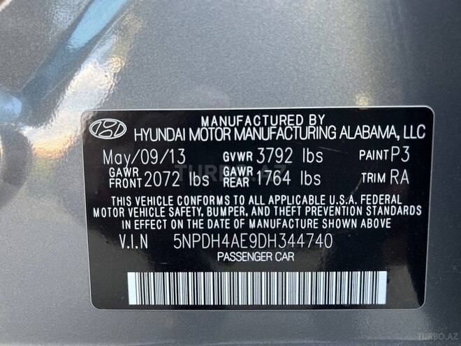 Hyundai Elantra 2013, 188,293 km - 1.8 l - Gəncə